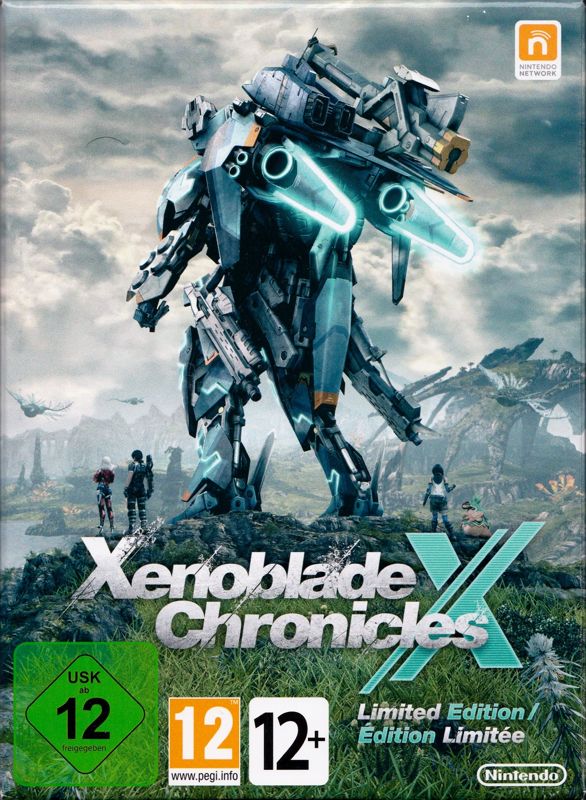 Front Cover for Xenoblade Chronicles X (Limited Edition) (Wii U)