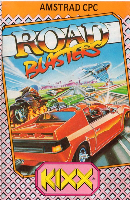 Front Cover for RoadBlasters (Amstrad CPC) (Kixx budget release)