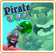 Front Cover for Pirate Pop Plus (New Nintendo 3DS) (download release): 1st version