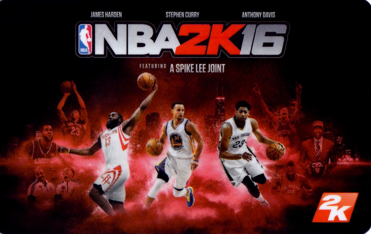 NBA 2K16 cover or packaging material - MobyGames