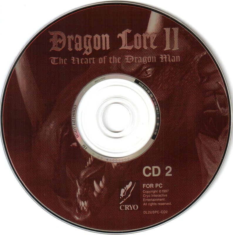 Media for Dragon Lore II: The Heart of the Dragon Man (DOS and Windows): Disc 2