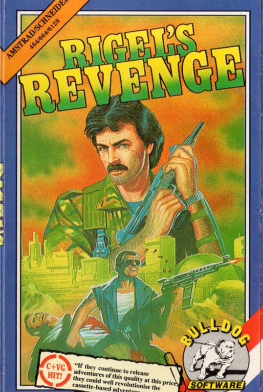 Front Cover for Rigel's Revenge (Amstrad CPC)