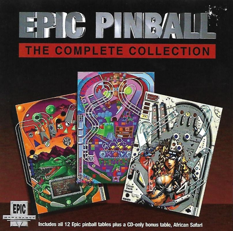 Front Cover for Epic Pinball: The Complete Collection (DOS) (CD-ROM version (mail order release))