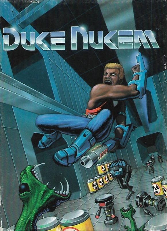 Front Cover for Duke Nukem (DOS) (ZOOM Platform release)