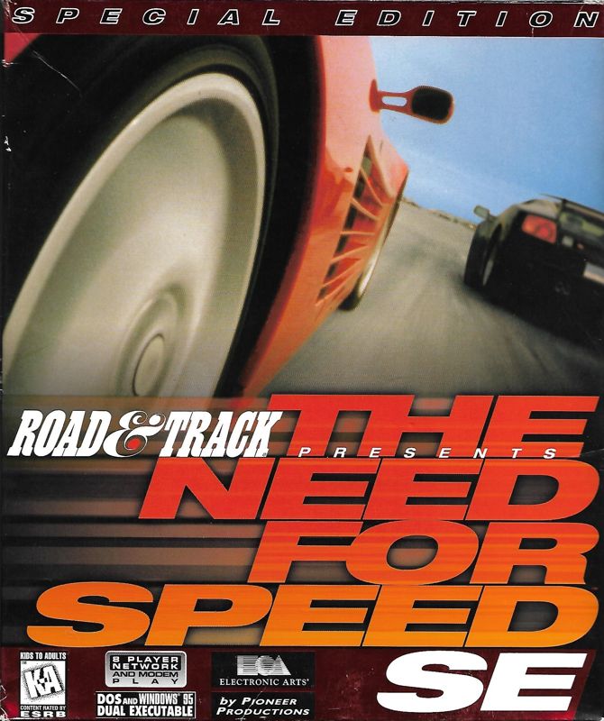 Need for Speed 2 II: SE (Special Edition) PC CD-Rom 1997 racing driving game