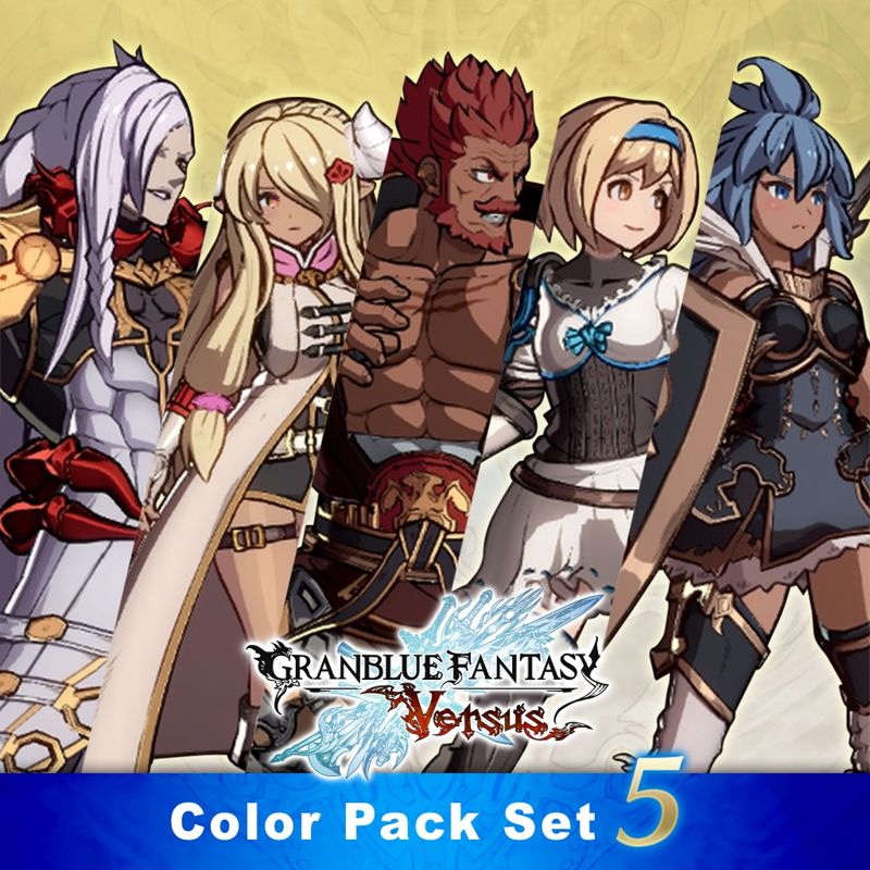 Front Cover for Granblue Fantasy: Versus - Color Pack Set 5 (PlayStation 4) (download release)