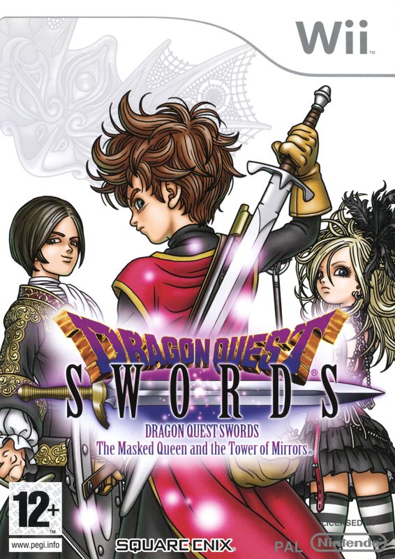 Front Cover for Dragon Quest Swords: The Masked Queen and the Tower of Mirrors (Wii)