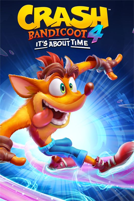 Front Cover for Crash Bandicoot 4: It's About Time (Xbox One) (download release)