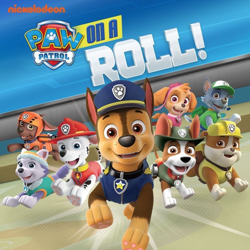 Front Cover for PAW Patrol: On a Roll! (Nintendo Switch) (download release)