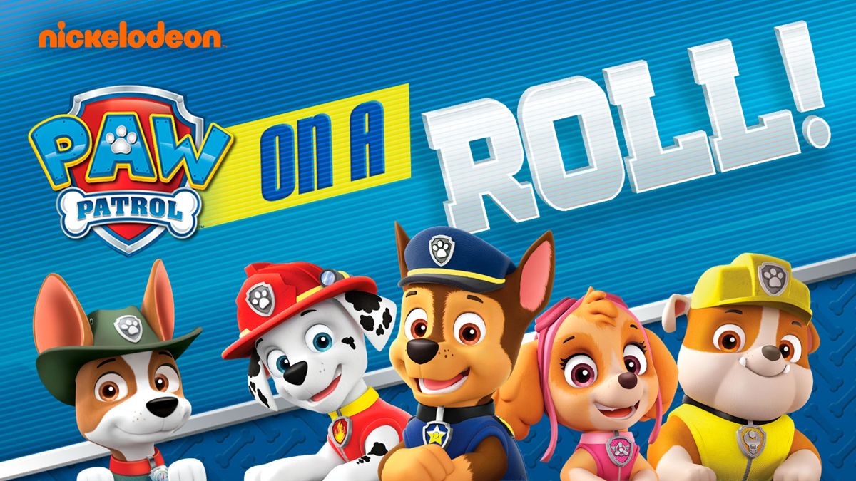 Front Cover for PAW Patrol: On a Roll! (Nintendo Switch) (download release): 2nd version