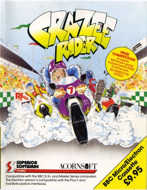 Crazee Rider (1987) - MobyGames