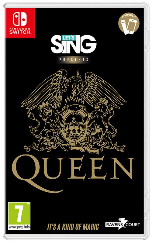 Front Cover for Let's Sing presents Queen (Nintendo Switch) (download release)