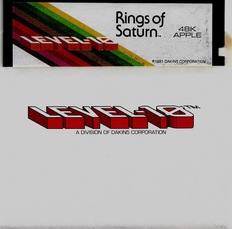Media for Rings of Saturn (Apple II)