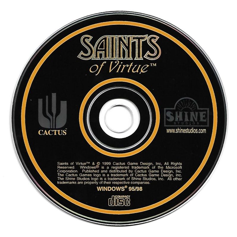 Media for Saints of Virtue (Windows)
