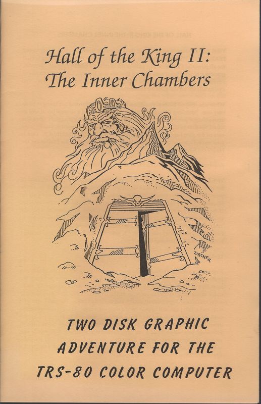 Front Cover for Hall of the King II: The Inner Chambers (TRS-80 CoCo)