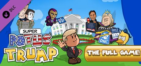 Front Cover for Super POTUS Trump: The Full Game! (Windows) (Steam release)