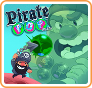 Front Cover for Pirate Pop Plus (Wii U) (download release): 1st version