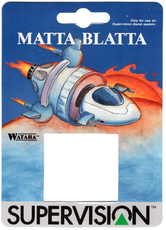 Front Cover for Matta Blatta (Supervision)