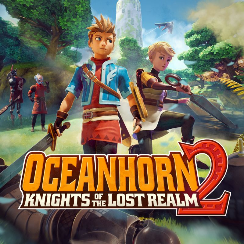 Front Cover for Oceanhorn 2: Knights of the Lost Realm (Nintendo Switch) (download release)