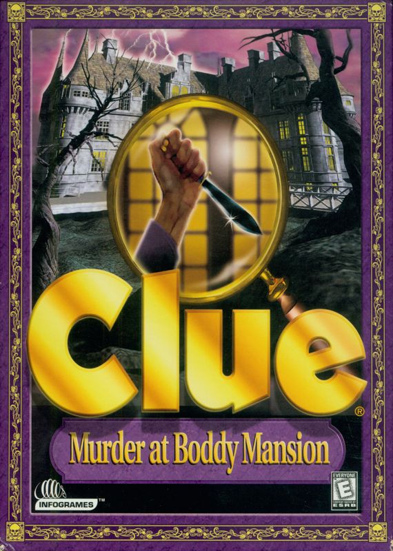 Front Cover for Clue: Murder at Boddy Mansion (Windows) (Infogrames release)
