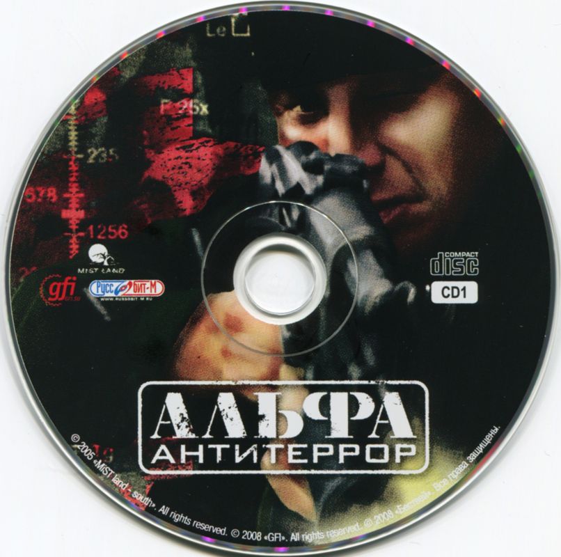 Media for ALFA: Antiterror - Advanced War Tactics (Windows): Disc 1