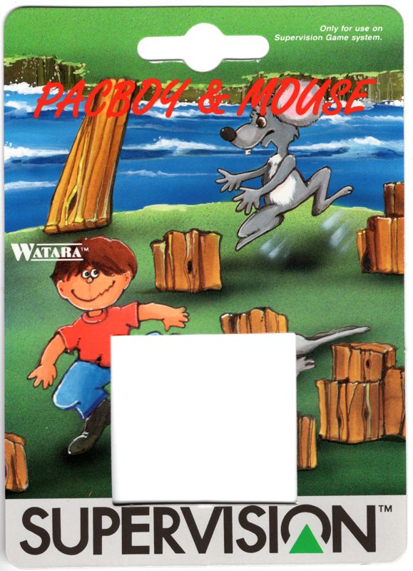 Front Cover for Pacboy & Mouse (Supervision)