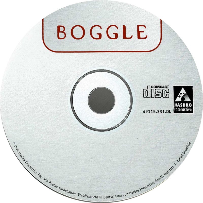 Media for Boggle (Windows) (Hasbro Interactive Classics release)