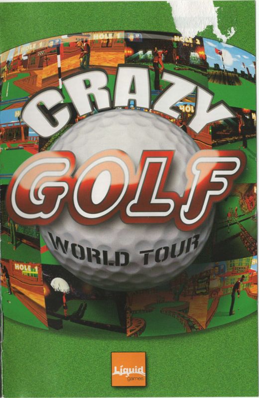 Manual for Crazy Golf: World Tour (PlayStation 2): front