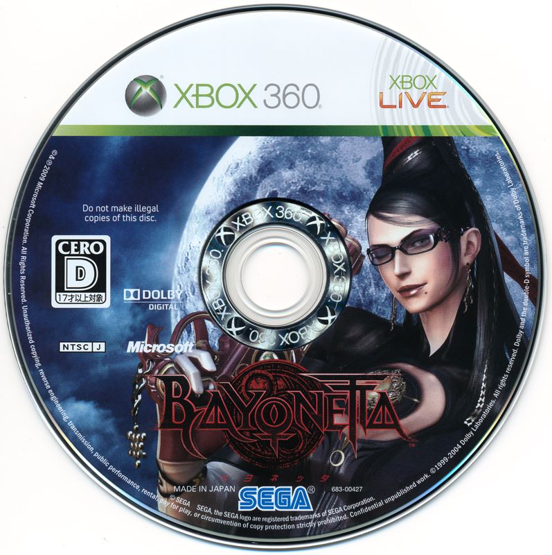 Bayonetta Cover Or Packaging Material - MobyGames