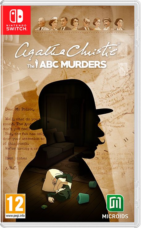 Front Cover for Agatha Christie: The ABC Murders (Nintendo Switch) (download release)