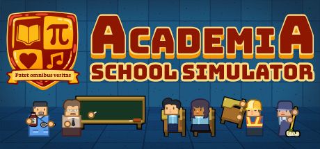 Front Cover for Academia: School Simulator (Windows) (Steam release)
