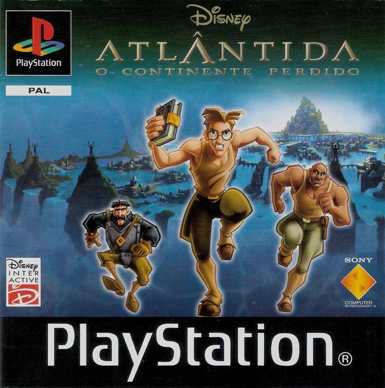 Manual for Disney's Atlantis: The Lost Empire (PlayStation): Front