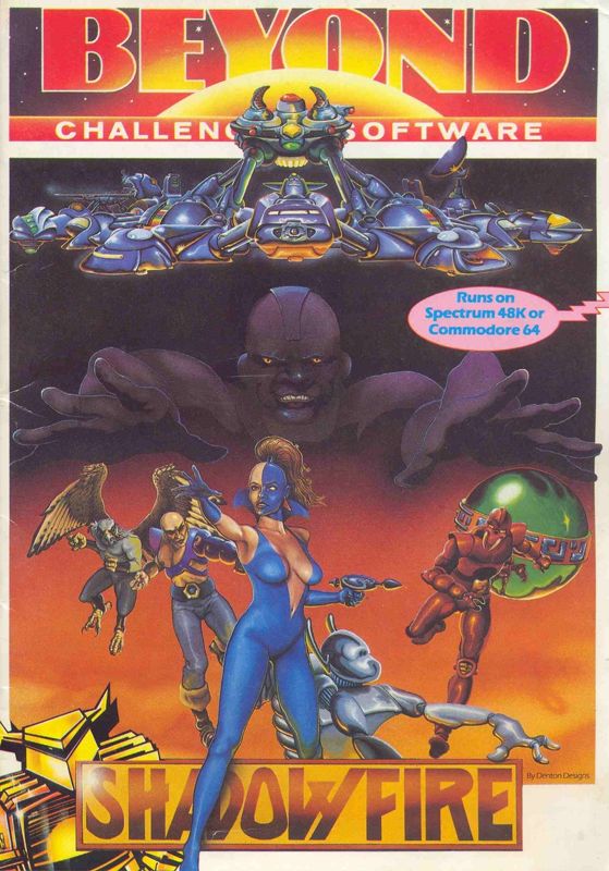 Manual for Shadowfire (Commodore 64 and ZX Spectrum): Front