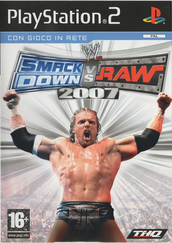 WWE Smackdown vs. Raw 2007 cover or packaging material - MobyGames