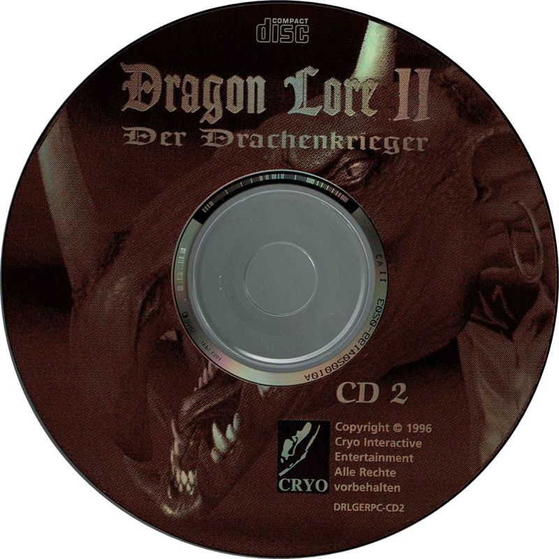 Media for Dragon Lore II: The Heart of the Dragon Man (DOS): Disc 2