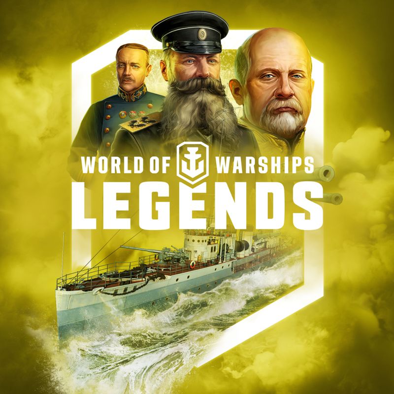 Front Cover for World of Warships: Legends - Baltic Gunboat (PlayStation 4) (download release)