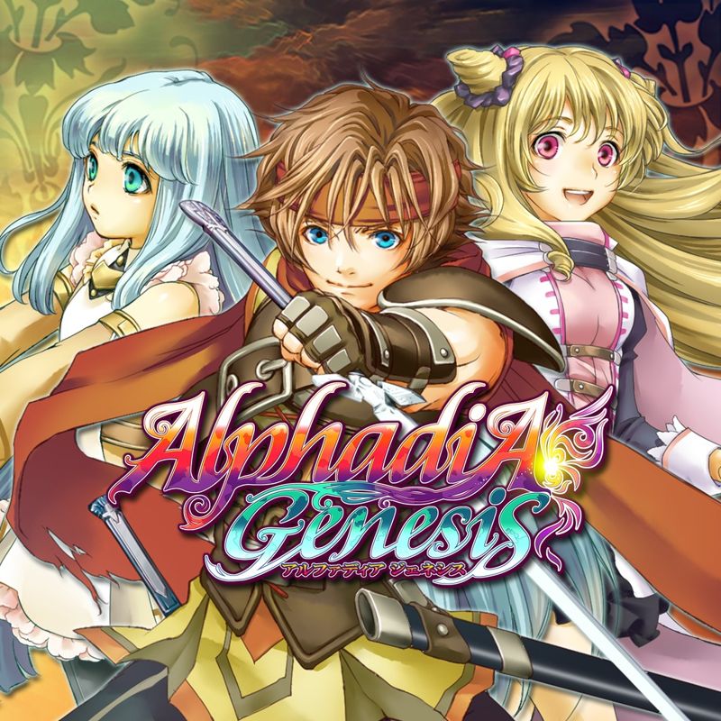 Front Cover for Alphadia Genesis (PlayStation 4) (download release)