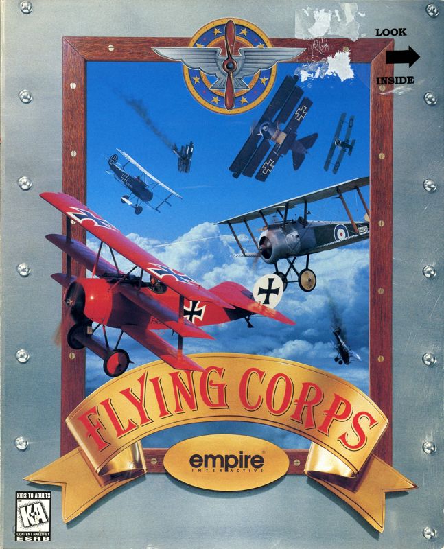 Front Cover for Flying Corps (DOS and Windows 3.x)
