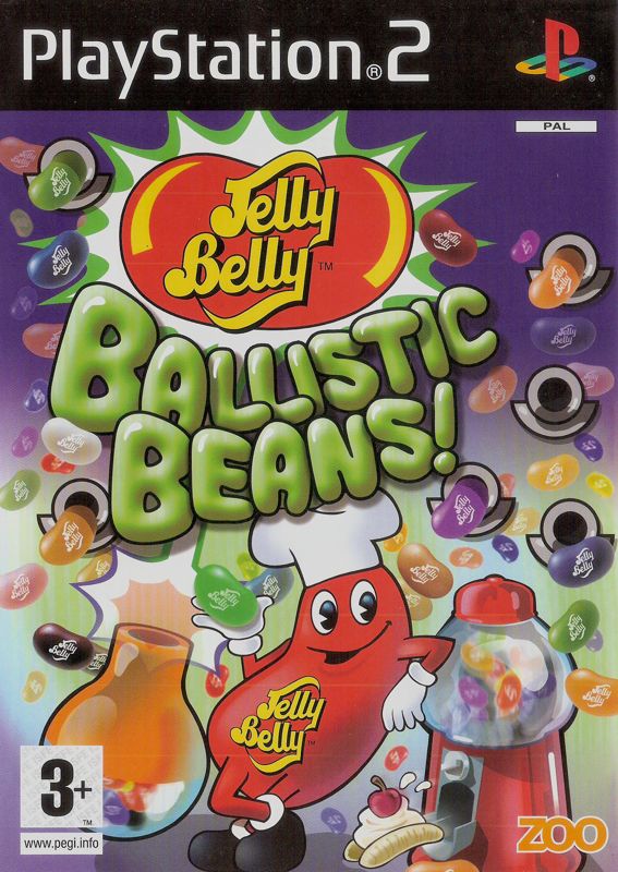 Front Cover for Jelly Belly: Ballistic Beans (PlayStation 2)