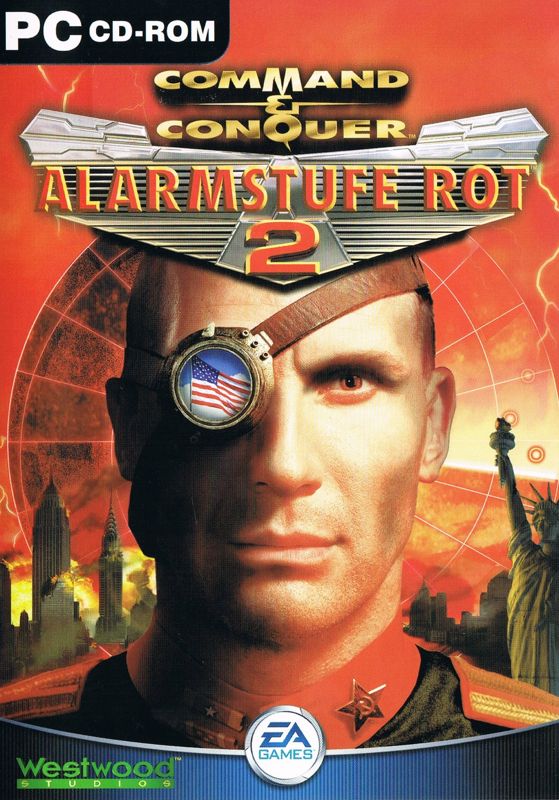 Front Cover for Command & Conquer: Red Alert 2 (Windows)