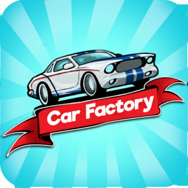 Front Cover for Idle Car Factory Simulator (iPad and iPhone)