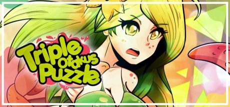 Front Cover for Triple Otakus Puzzle (Windows) (Steam release)