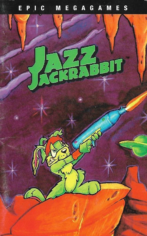 Manual for Jazz Jackrabbit (DOS) (v1.1 (mail order release)): Front