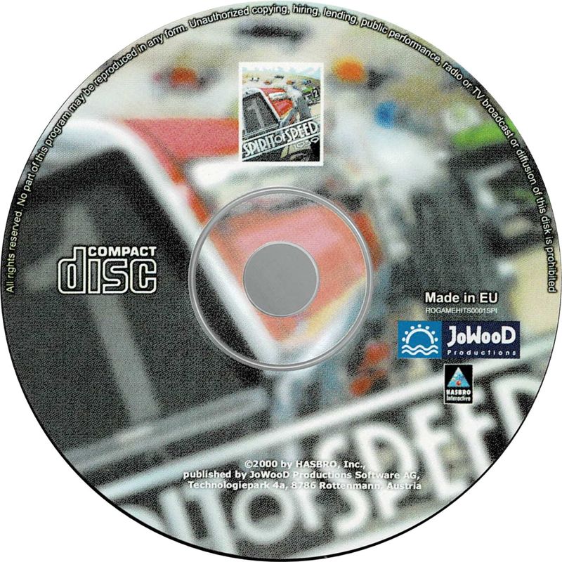 Media for Game-Hits 1 (DOS and Windows) (Re-release): Spirit of Speed 1937