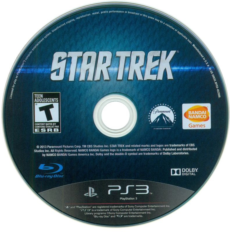 Media for Star Trek (PlayStation 3)