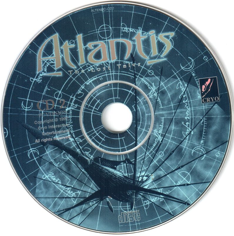 Media for Atlantis: The Lost Tales (DOS and Windows): Disc 2