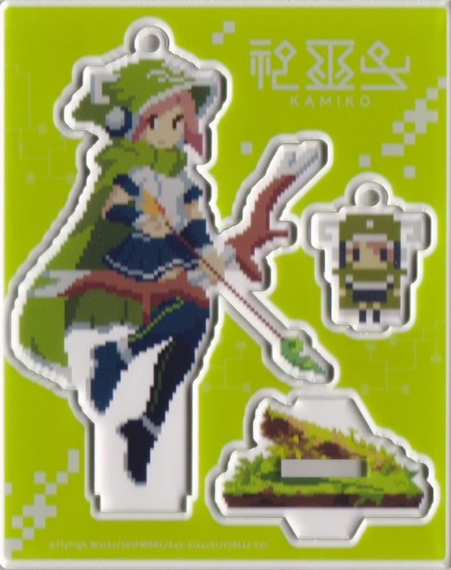 Extras for Kamiko (Nintendo Switch) (B-Side Games release): Acrylic Stand (ウズメ)