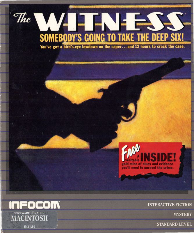 Front Cover for The Witness (Macintosh)