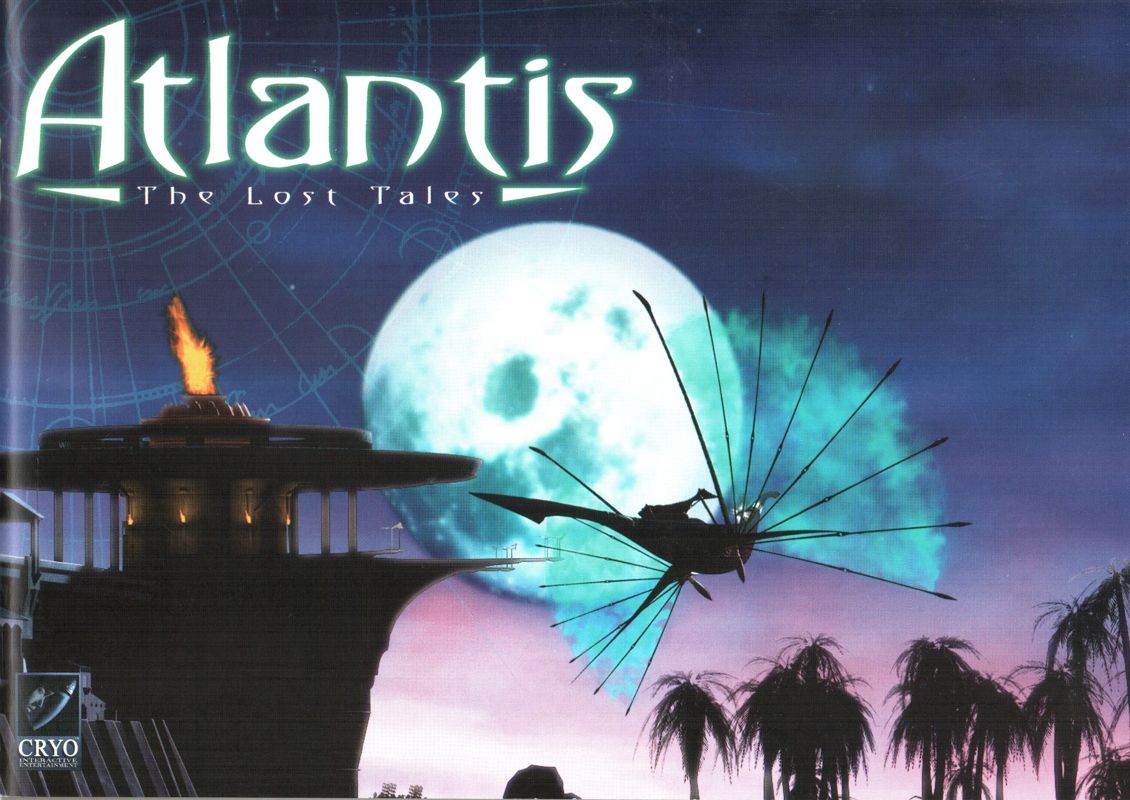 Manual for Atlantis: The Lost Tales (DOS and Windows): Front
