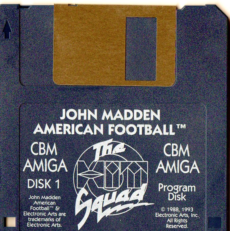 Media for John Madden Football (Amiga) (Hit Squad budget release)